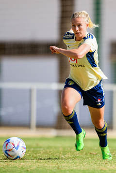 Rebecka Blomqvist of the Swedish women's national football