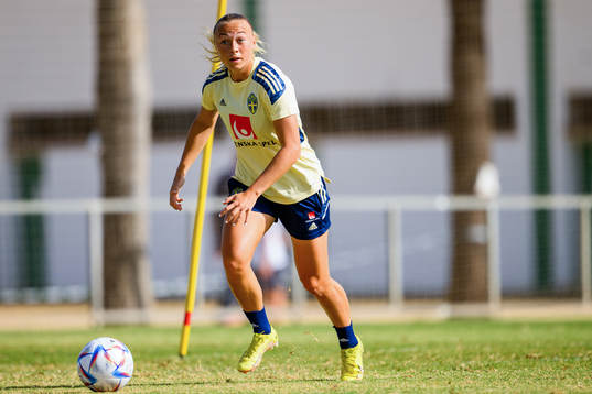 Hanna Bennison of the Swedish women's national football