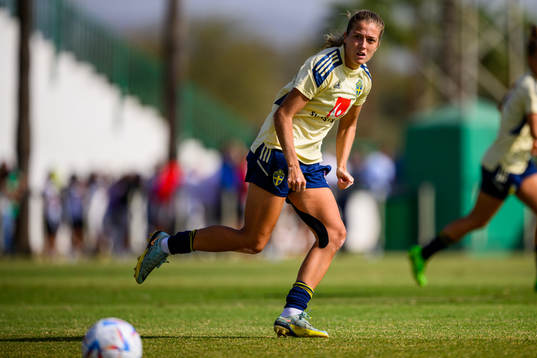 Filippa Angeldahl of the Swedish women's national football