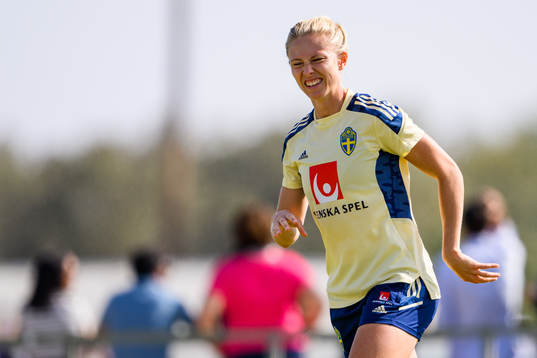 Rebecka Blomqvist of the Swedish women's national football