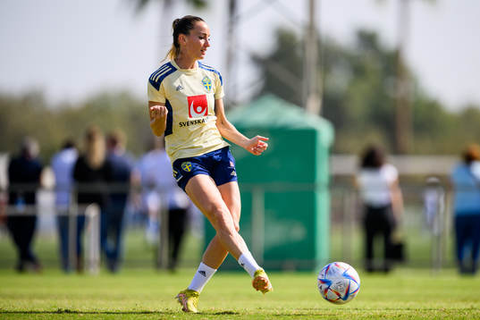 Kosovare Asllani of the Swedish women's national football