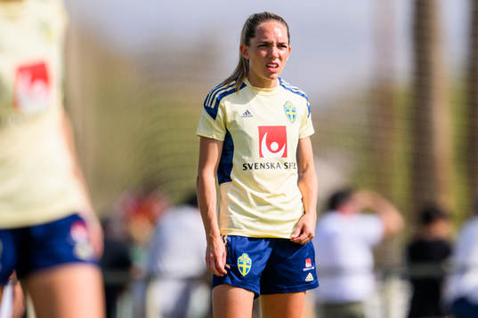 Elin Rubensson of the Swedish women's national football