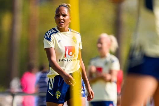 Madelen Janogy of the Swedish women's national football
