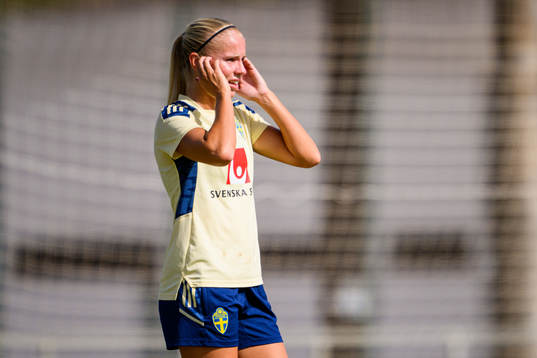 Stina Lennartsson of the Swedish women's national football