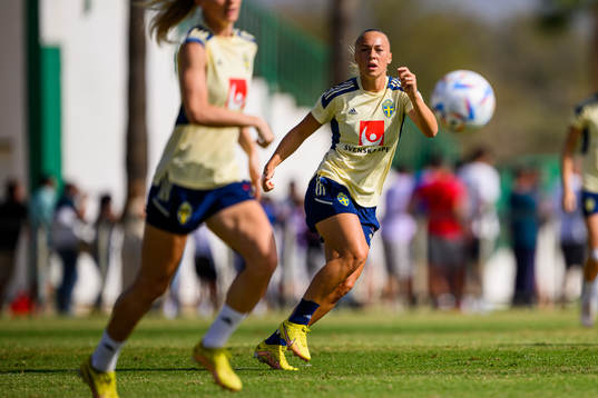 Hanna Bennison of the Swedish women's national football