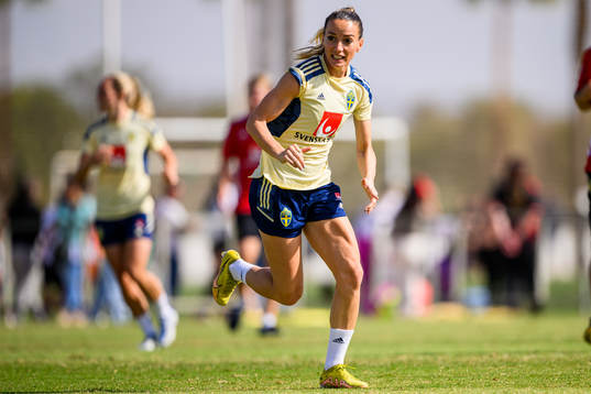 Kosovare Asllani of the Swedish women's national football