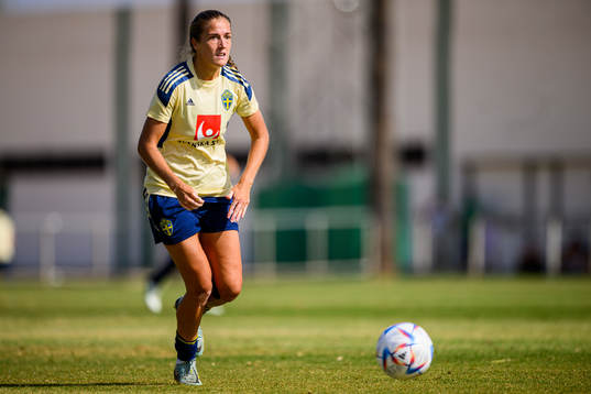 Filippa Angeldahl of the Swedish women's national football