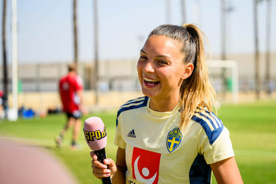 Johanna Rytting Kaneryd of the Swedish women's national