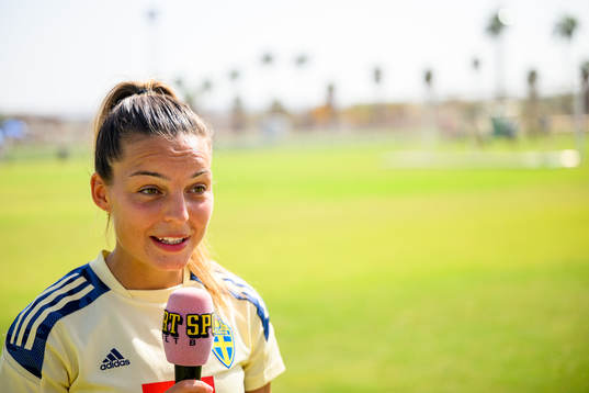 Johanna Rytting Kaneryd of the Swedish women's national