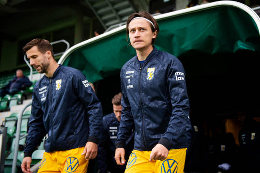 IFK Göteborgs Mattias Bjärsmyr och Simon Thern