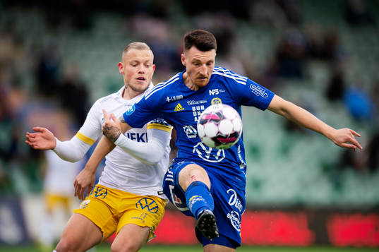 IFK Göteborgs Erik Sorga och GIF Sundsvalls Alexander