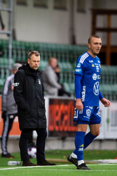 IFK Göteborgs tränare Mikael Stahre deppar