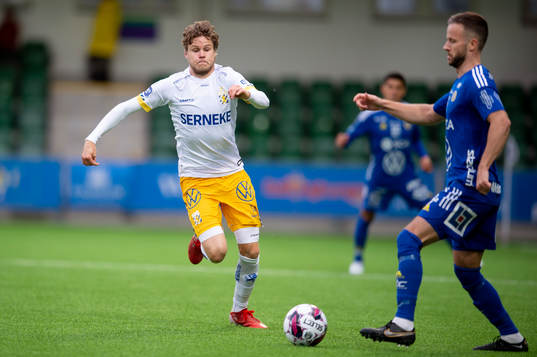 IFK Göteborgs Gustaf Norlin och GIF Sundsvalls Robert