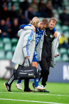 GIF Sundsvalls Rasmus Lindkvist utgår med en skada