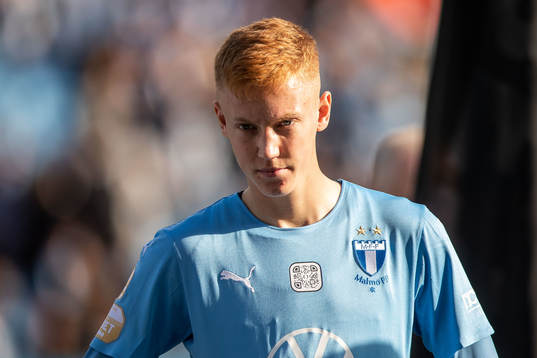 Malmö FFs Hugo Larsson