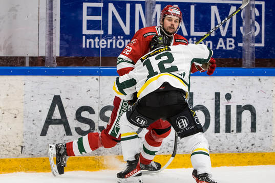 Moras Måns Carlsson och Östersunds Linus Rotbakken