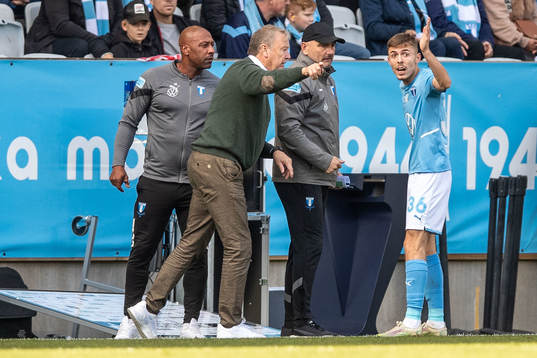 Malmö FFs assisterande tränare Jeffrey Aubynn, tränare