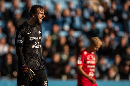 Värnamos målvakt Pilip Vaitsiakhovich