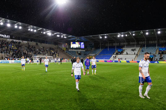 IFK Norrköpings Ari Freyr Skulason och Linus Wahlqvist