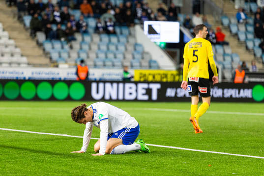 IFK Norrköpings Jonathan Levi deppar