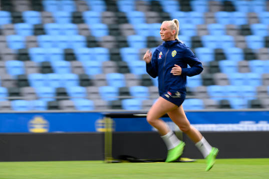 Stina Blackstenius of the Swedish women's national football
