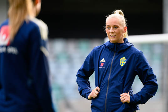 Stina Blackstenius of the Swedish women's national football