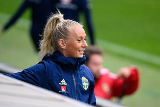 Stina Blackstenius of the Swedish women's national football