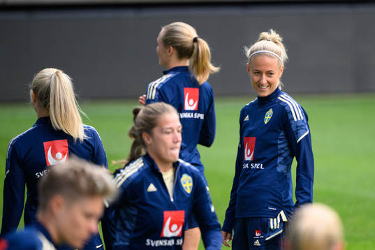 Emma Kullberg of the Swedish women's national football team