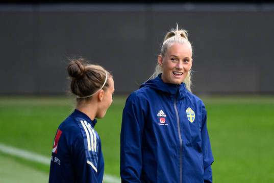 Stina Blackstenius of the Swedish women's national football