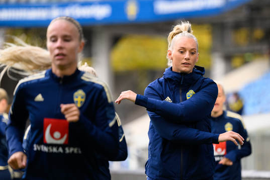Stina Blackstenius of the Swedish women's national football