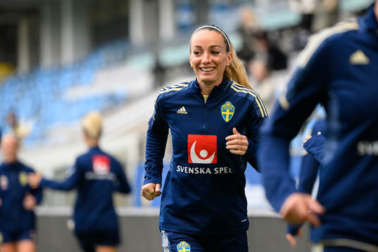 Kosovare Asllani of the Swedish women's national football