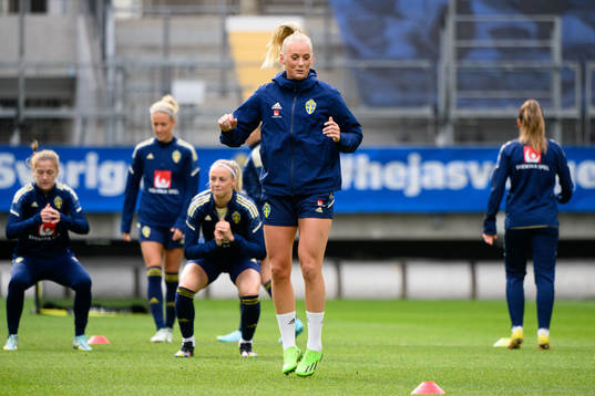 Stina Blackstenius of the Swedish women's national football