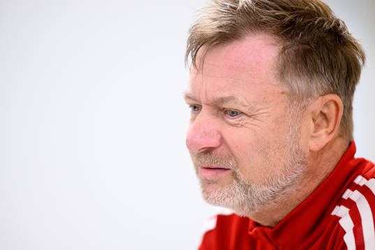 Head coach Peter Gerhardsson of the Swedish women's