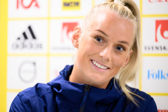 Stina Blackstenius of the Swedish women's national football