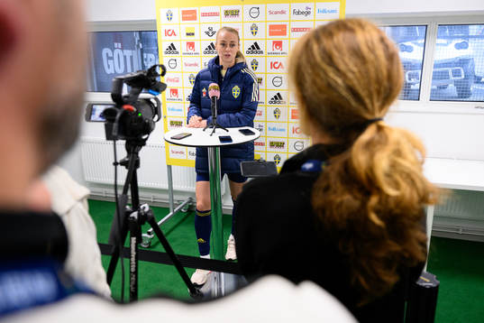 Amanda Ilestedt of the Swedish women's national football