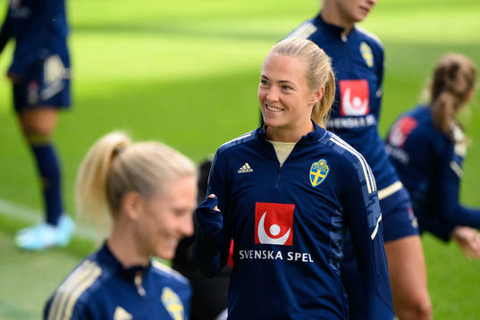 Magdalena Eriksson of the Swedish women's national football