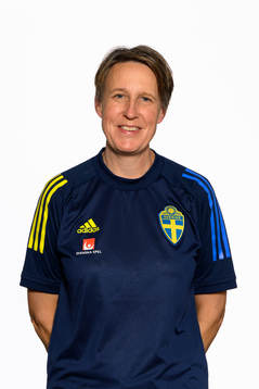 Jessica Karlsson, equipment manager of the Swedish women's