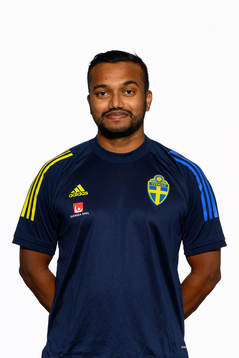 Sadesh Balasingam, doctor of the Swedish women's national