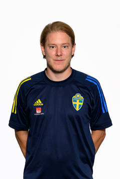 Fredrik Madestam, media officer of the Swedish women's