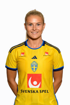 Amanda Nilden of the Swedish women's national football team