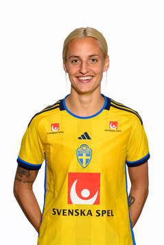Nathalie Björn of the Swedish women's national football