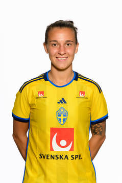 Julia Zigiotti Olme of the Swedish women's national