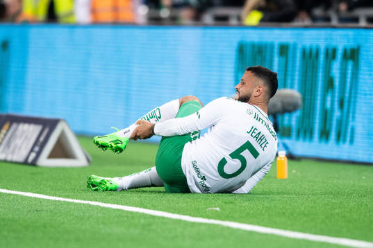 Hammarbys Mohanad Jeahze har ont