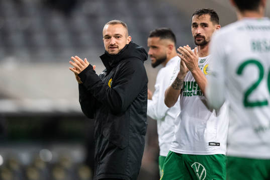 Hammarbys Veton Berisha jublar