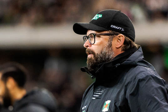 Varbergs huvudtränare Joakim Persson