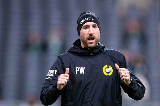 Hammarbys fystränare Perry Wild