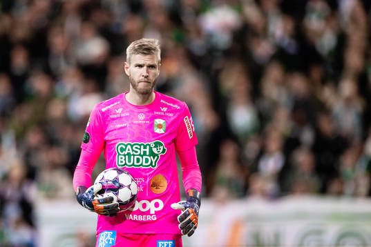 Varbergs målvakt Fredrik Andersson