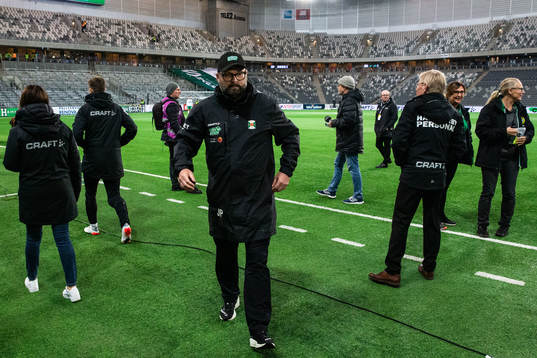 Varbergs huvudtränare Joakim Persson