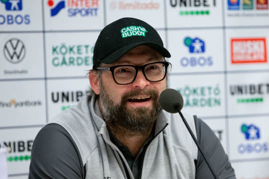 Varbergs huvudtränare Joakim Persson