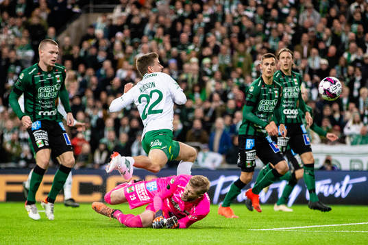 Hammarbys Joel Nilsson gör 2-0